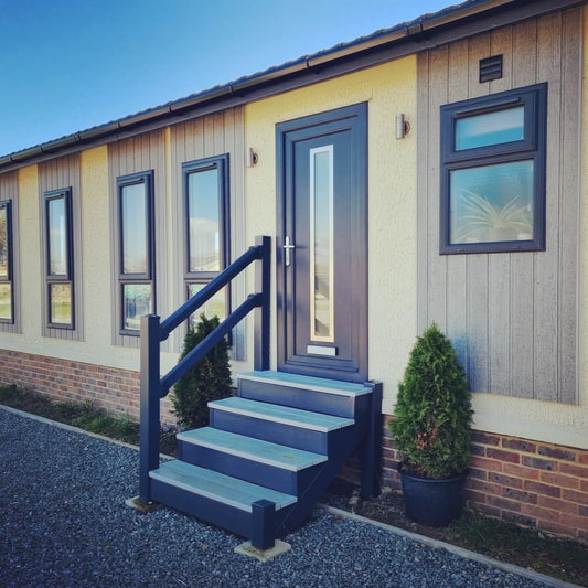 Holiday Home pre fabricated  step set. (Timber structure)